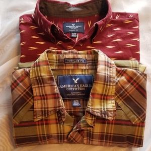 2 Men's American Eagle Outfitters Shirts